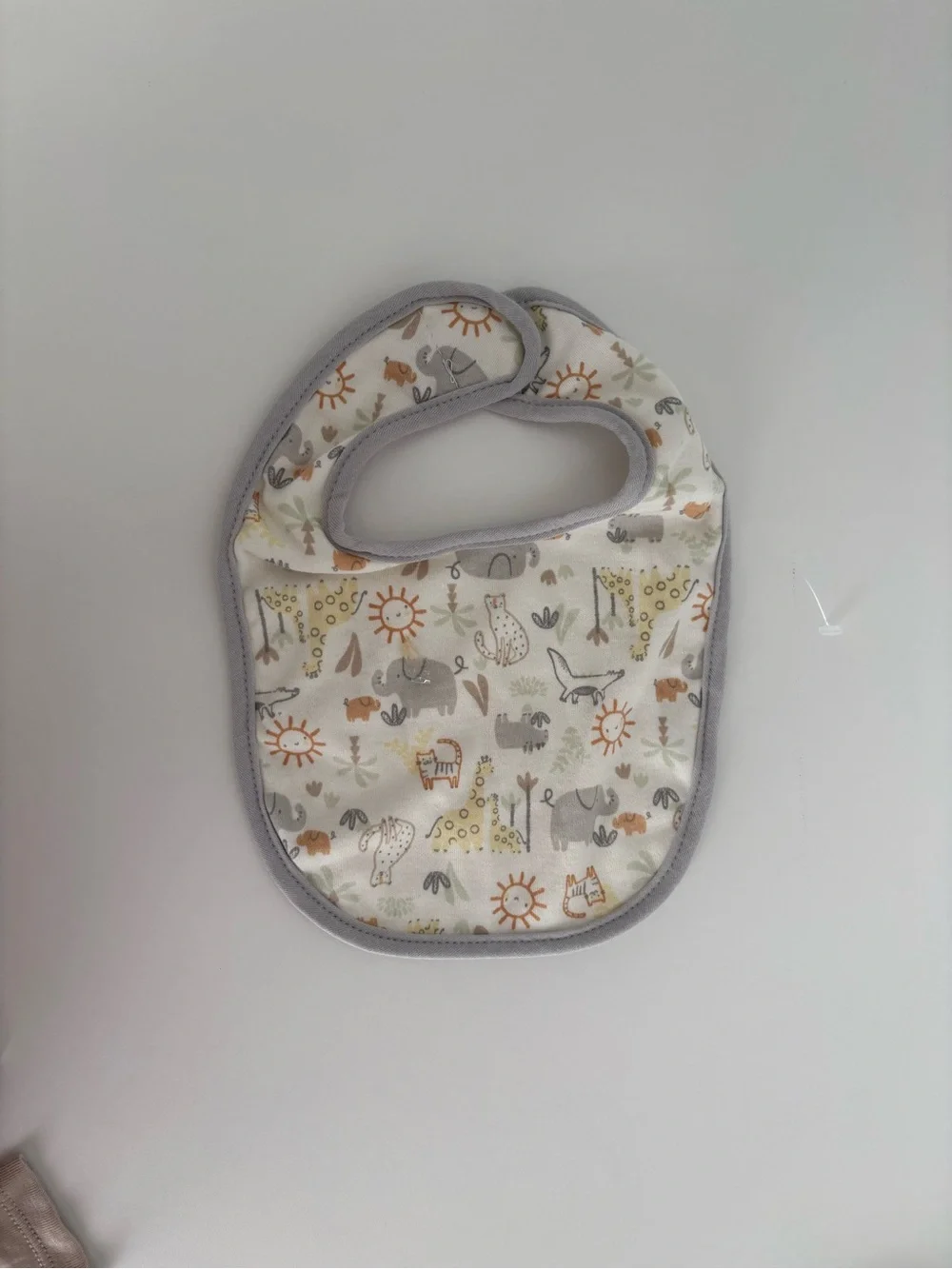 cloud island Neutral Tone Pajama Set with Mint Bib and Cream Blanket newborn